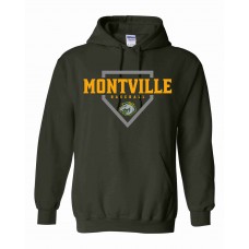 Montville Baseball Hooded Sweatshirt